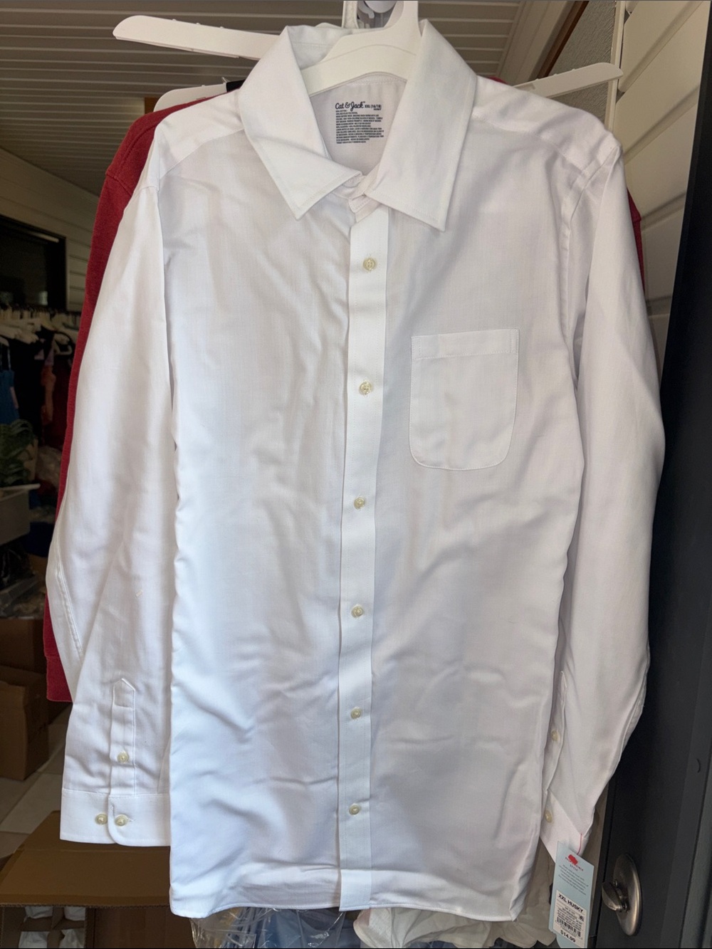 10/$10 Classic White kids Dress Shirt